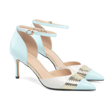 Rubber sandals blue women fancy sandal manufacturers ladies designs high heeled sandals for ladies